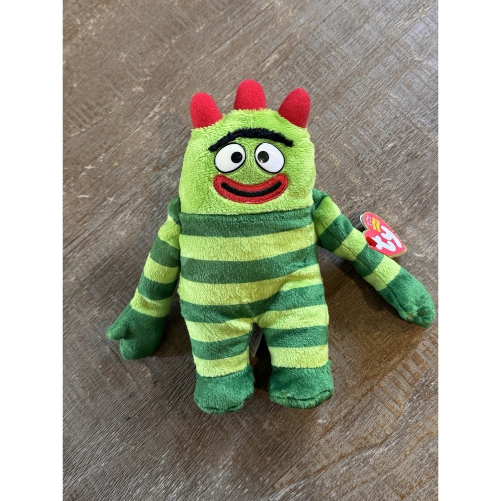TY Yo Gabba Gabba Brobee 2011 Plush 8" NWT